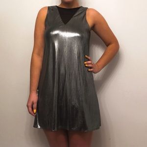 HYFVE Metallic Party Dress